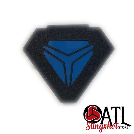 LED Sling Badge-MiamiBlue
